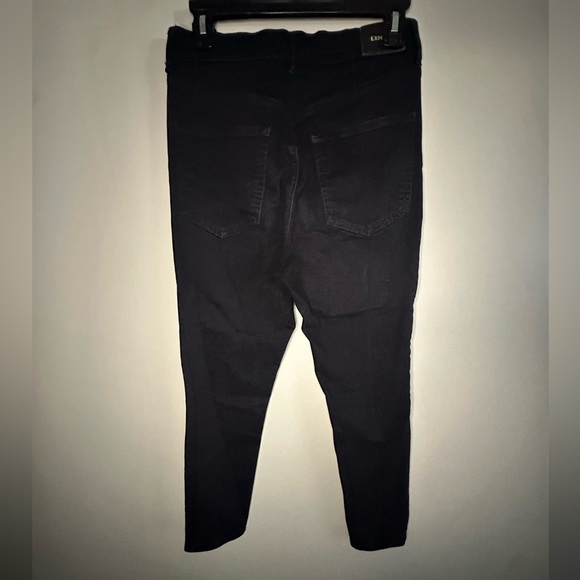 Express Black Super High Rise Jeans Super Skinny size 2 - Picture 5 of 7